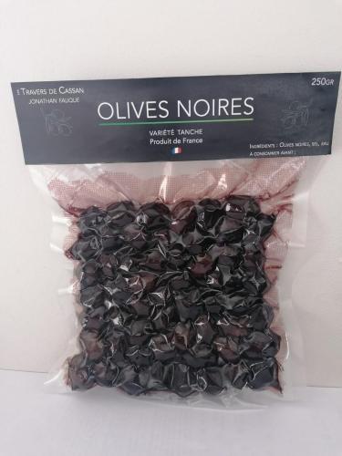 Olives noires apéritives